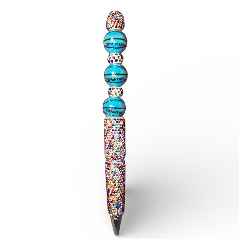 Multicolor Rhinestone Beaded Pen - Picture 7 of 7